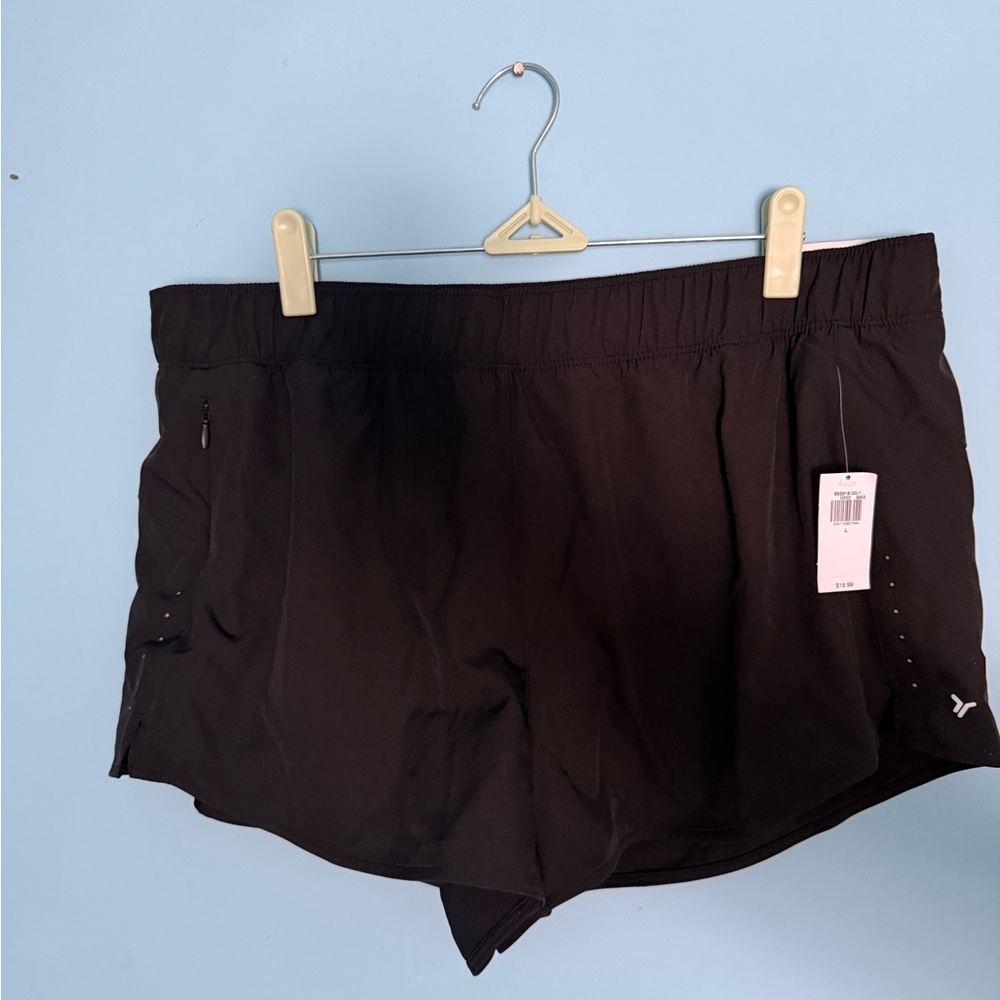 Women's Black Athletic Shorts